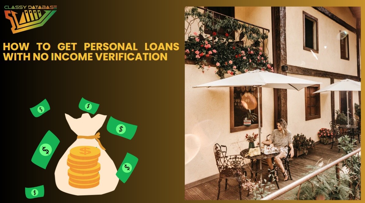 Personal Loans With No Income Verification